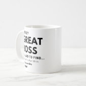 Mug Une Citation De Grande Appréciation Du Merci De Bo (Devant gauche)