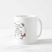 Mug Une citation de la Bible chrétienne peut être perd (Devant droit)