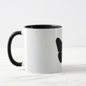 Mug Une citation simple dans un simple papillon (Gauche)