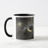 Mug Une collision entre des objets massifs dans l'espa (Gauche)
