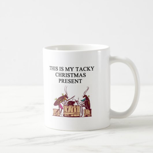 Mug une conception de mauvais goût de cadeau de Noël (Droite)