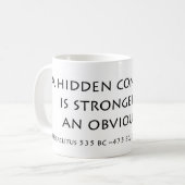 Mug Une connexion cachée (Devant gauche)