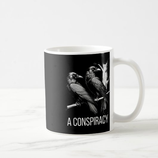 Mug Une Conspiration De Ravens Gothique Raven Dark Aca (Droite)