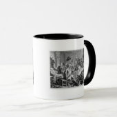 Mug Une conversation moderne de minuit (Devant droit)