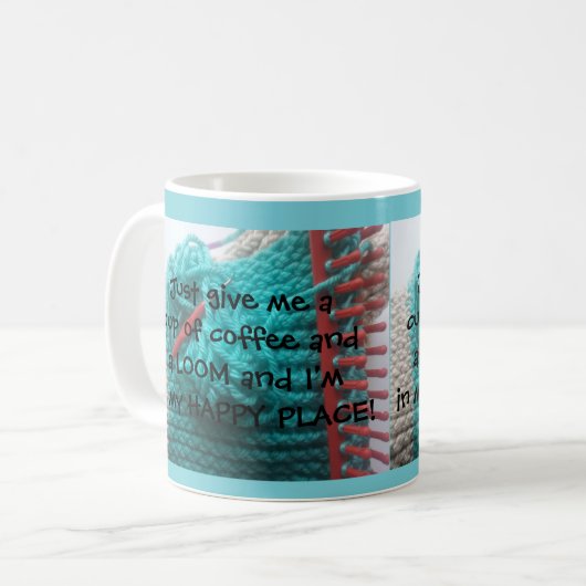 Mug Une coupe de café et un LOOM (Devant gauche)