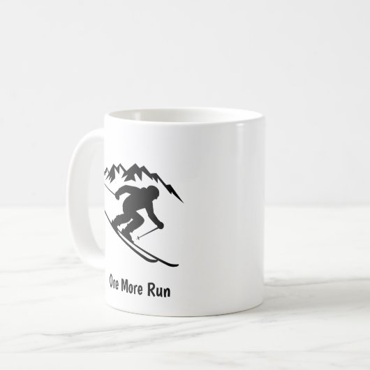 Mug "Une course de plus" (Devant gauche)