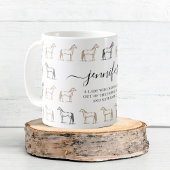 Mug Une dame qui n'est jamais sortie du cheval