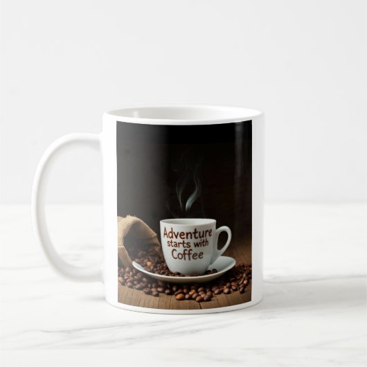 Mug Une déclaration pour les fans de caféine (Gauche)