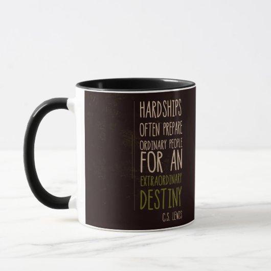 Mug Une destinée extraordinaire (Gauche)