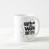 Mug Une dose quotidienne de sarcasme relatif ! Mon cer (Devant droit)