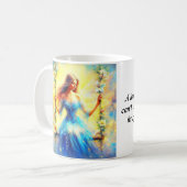Mug Une douce expression d'amour dans une coupe (Devant gauche)