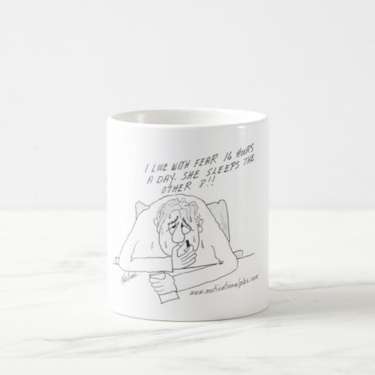 Mug Une drôle de boue de peur (Centre)