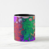Mug Une éclatement de couleur Fluid Art (Centre)