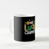 Mug Une école de conseiller chanceux la Saint-Patrick (Devant gauche)