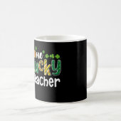 Mug Une école d'un enseignant chanceux à la Saint-Patr (Devant droit)