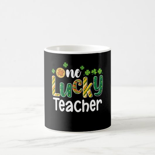 Mug Une école d'un enseignant chanceux à la Saint-Patr (Centre)