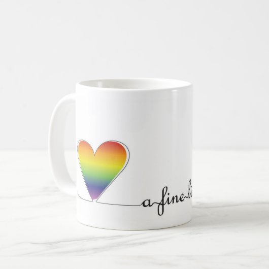 Mug Une édition fine ligne (Devant gauche)