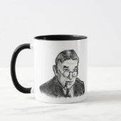 Mug Une encre a esquissé le pauvre diable : H.L. (Gauche)
