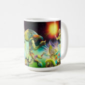 Mug Une époque de peinture à l'huile repensée (Devant droit)