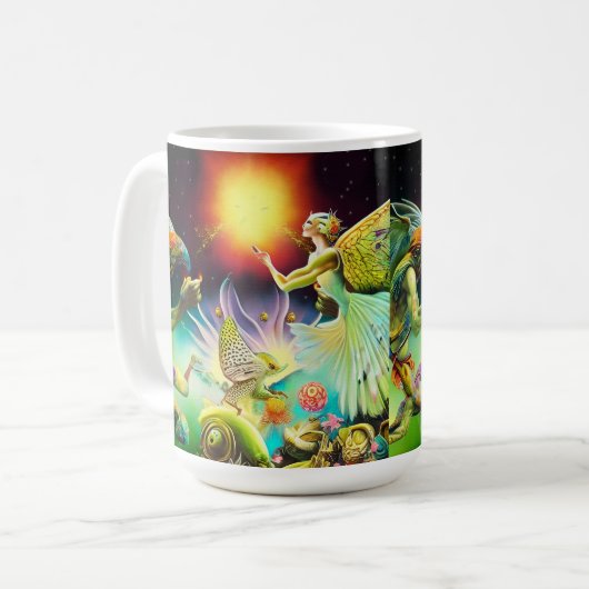 Mug Une époque de peinture à l'huile repensée (Devant gauche)