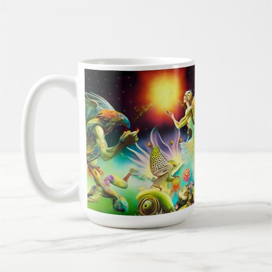 Mug Une époque de peinture à l'huile repensée (Gauche)