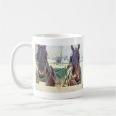 Mug Une équipe à deux chevaux (Gauche)