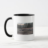 Mug Une équipe de Mule au Camp Lewis (Gauche)