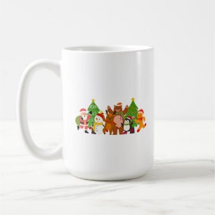 Mug Une équipe de personnages de Noël