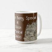 Mug Une équipe d'employés spéciaux Brown lapin (Devant droit)