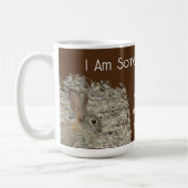 Mug Une équipe d'employés spéciaux Brown lapin (Gauche)