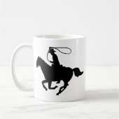 Mug Une équitation de cowboy avec un lasso. (Gauche)