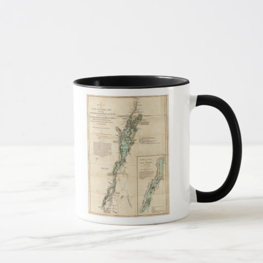 Mug Une étude du lac Champlain (Droite)