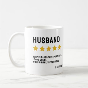 Mug Une évaluation personnalisée 5 étoiles recommander
