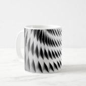 MUG UNE FAÇADE COURVÉE COUVERTE DE LATICEWORK BLANC (Devant gauche)