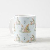 Mug une famille de lapins mignons avec un bébé (Devant gauche)