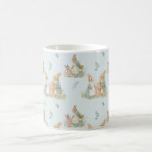 Mug une famille de lapins mignons avec un bébé (Centre)