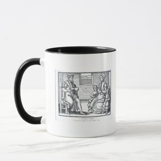 Mug Une famille de puritain (Gauche)