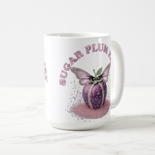 Mug Une fée de prune de sucre (Devant droit)