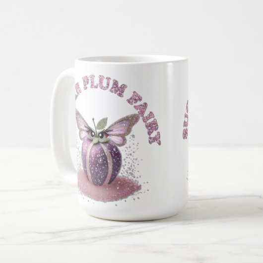 Mug Une fée de prune de sucre (Devant gauche)