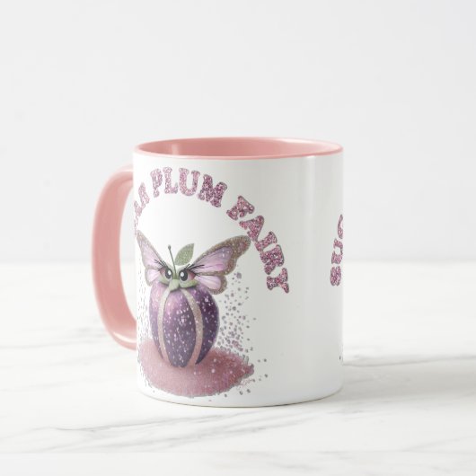 Mug Une fée de prune de sucre (Devant gauche)