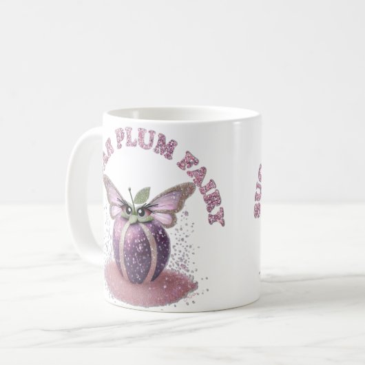 Mug Une fée de prune de sucre (Devant gauche)