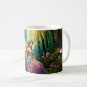 Mug Une fée magique dans une forêt enchantée (Devant droit)
