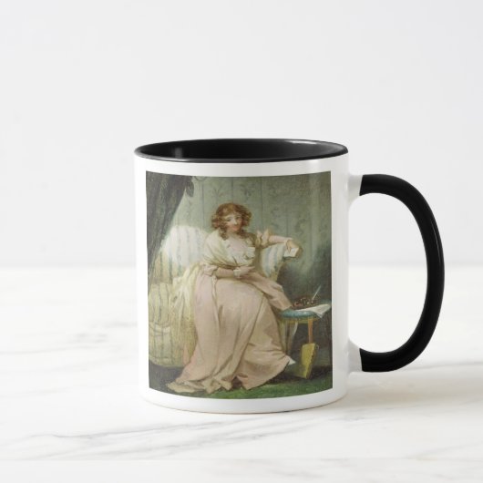 Mug Une femme a appelé Anne, l'épouse de l'artiste, (Droite)