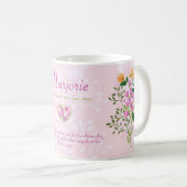 MUG UNE FEMME APRÈS LE COEUR DE DIEU (Devant droit)