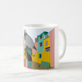 Mug Une femme avec un aigle sur la tête (Devant droit)