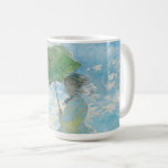 Mug Une femme avec un parasol Claude Monet<br><div class="desc">Femme avec un parasol - Madame Monet et Son Fils. Claude Monet. 1875. Reproduction d'oeuvres d'art célèbres dans le domaine public.</div>
