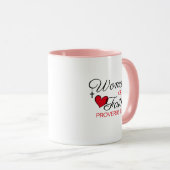 Mug Une femme de foi (Devant droit)