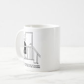 Mug Une femme dit, "Vous devez aller à l'école" (Devant gauche)