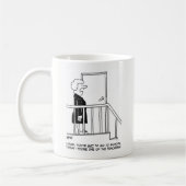 Mug Une femme dit, "Vous devez aller à l'école" (Gauche)