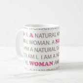 Mug Une femme naturelle… (Devant gauche)